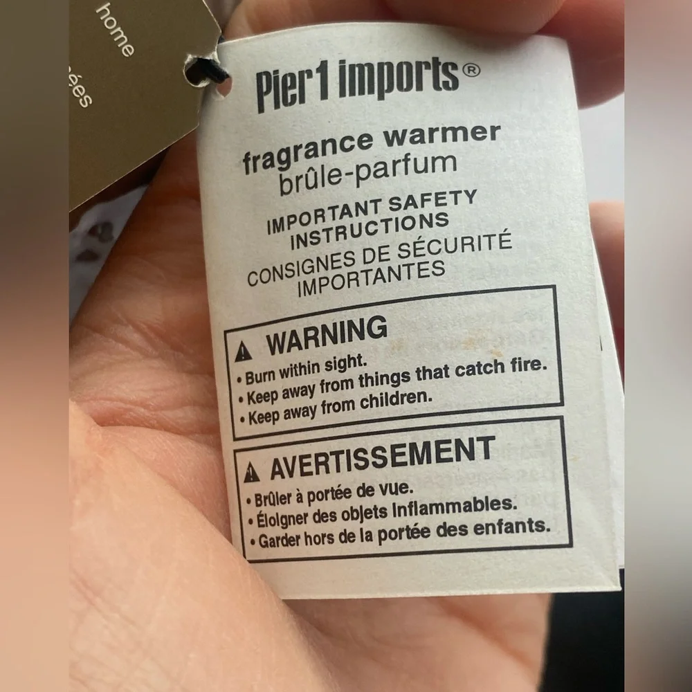 Pier 1 imports fragrance warmer NWT